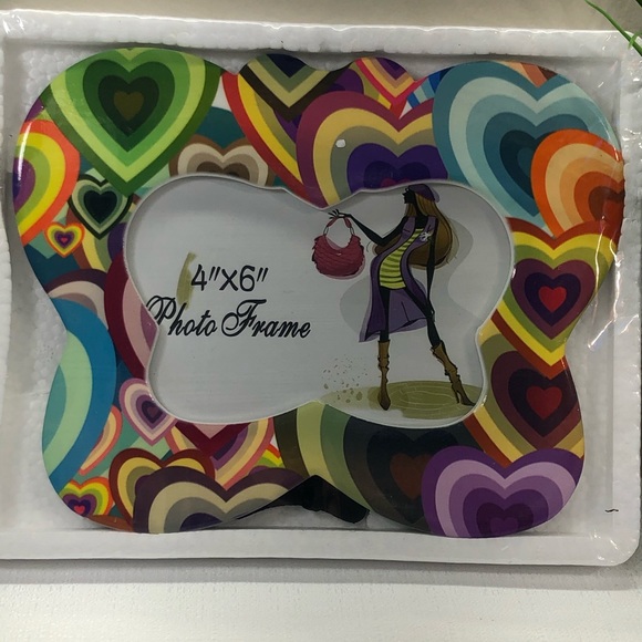 R&K Sales Home Office Picture Heart Frame 4”X6” - Picture 4 of 14